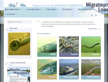 Tablet Screenshot of migrateurs-loire.fr